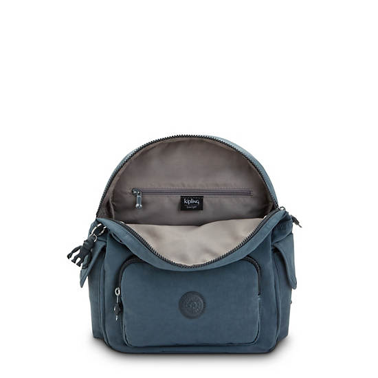 Kipling City Pack Small Ryggsäck Marinblå Grå | SE 1708YX